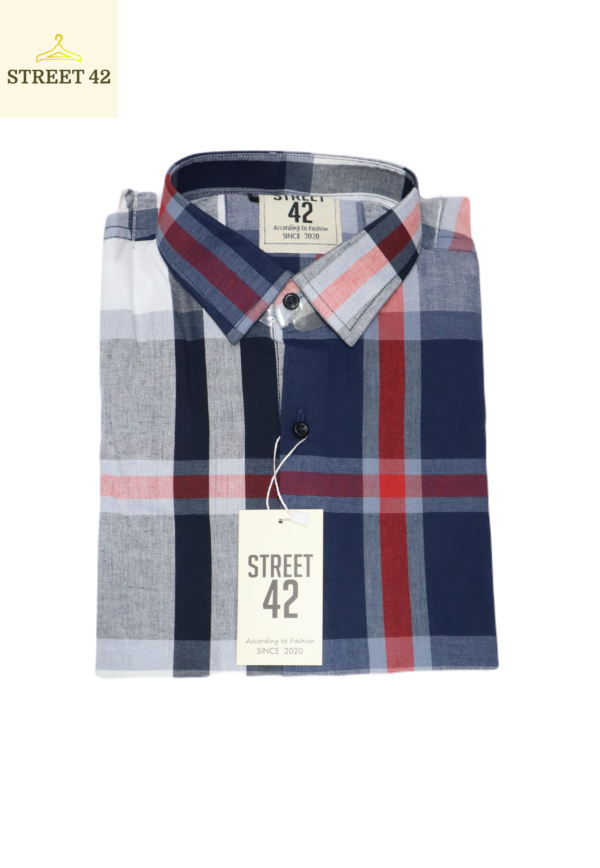 Cotton Shirt Check Style for Men